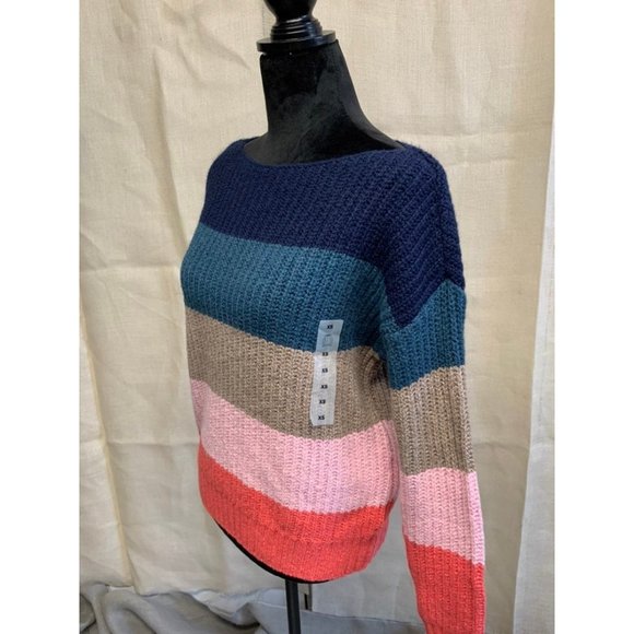 Old Navy Colorblock Sweater NWT Size XS - Picture 2 of 10